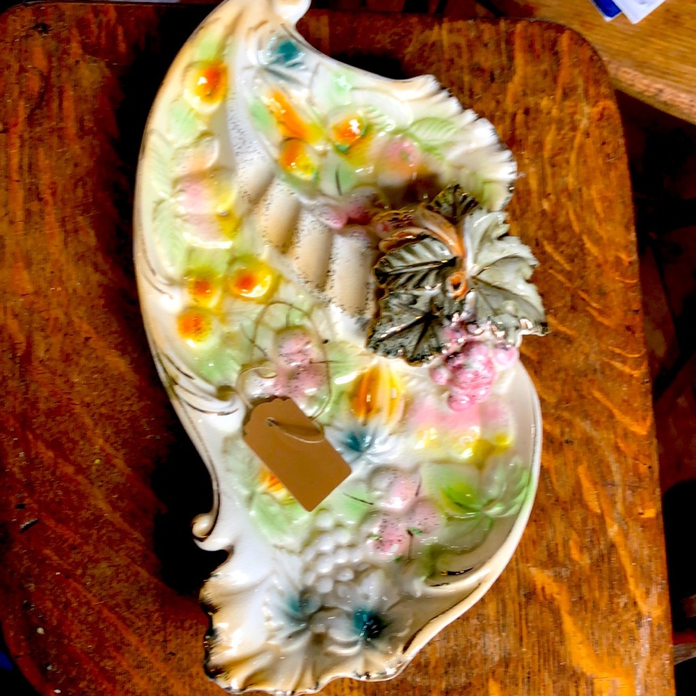 Vintage Betson Ashtray floral design